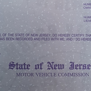 Chất lượng cao Watermark Micro văn bản UV vô hình chống hàng giả giấy chứng nhận cho xe ô tô hoặc xe của H - Product Image 6