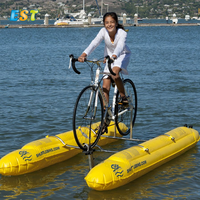 Bateau à pédales de mer de haute qualité, bateau à pédales de lac, bateau à pédales gonflable de mer, banane de mer à vendre