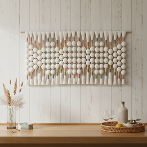 Lớn Trung Tính Boho Quả Cầu Bóng Macrame Bong Bóng Tường Treo Nghệ Thuật Thiết Kế Trang Trí Nội Thất Tường Trang Trí Nội Thất Sang Trọng Cho Phòng Khách - Product Image 4