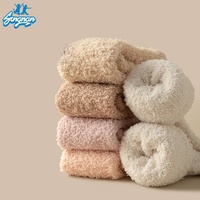 Chaussettes en polaire corail pour femmes, chaussettes épaisses et chaudes pour dormir