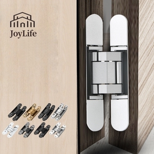 Bán buôn 3D có thể điều chỉnh vô hình cửa bản lề-giấu Hidden chéo bản lề cho liền mạch tuôn ra cửa - Product Image 1