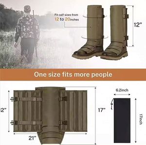 Free Sample Durable Snake Shin Guard Outdoor <b>Legging</b> <b>Hiking</b> Gaiters Lightweight Hunting <b>Hiking</b> Leg Gaiters - Product Image 2