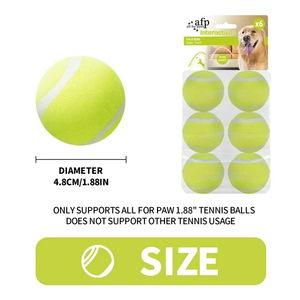 All For Paws, juguete personalizado para perros, Mini pelota de tenis para perros, lanzador automático de pelotas, pelotas de repuesto para perros, <span class=keywords><strong>mascotas</strong></span>, lanzamiento de masticación - Product Image 2
