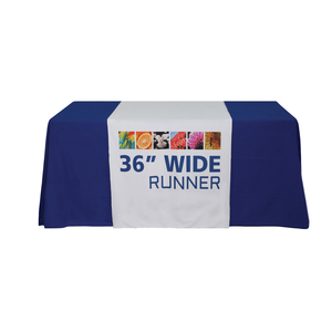 Tùy chỉnh in khuyến mại Spandex căng được trang bị bảng váy Runner vải bìa cho đám cưới ngoài trời bên quảng cáo thương mại - Product Image 3