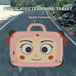 Nueva Tablet Infantil Educativa de 7 Pulgadas con Pantalla Táctil Capacitiva, para Niños Pequeños y Preescolares, Android 8.1, Procesador MTK, Resistente al Agua y a los Golpes - Product Image 2