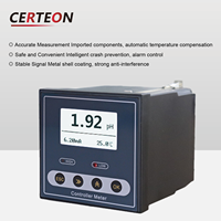 Contrôleur capteur alarme haute basse intelligent pour eaux usées ORP PH110 analyseur électrode pH en ligne