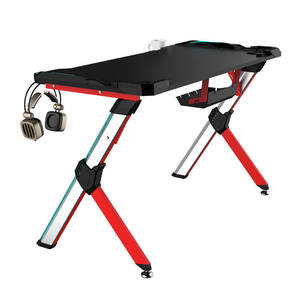 <span class=keywords><strong>Bureau</strong></span> professionnel de <span class=keywords><strong>bureau</strong></span>, en Fiber de carbone, lampe Led RGB, éclairage de <span class=keywords><strong>bureau</strong></span>, pour ordinateur personnel, plateau de jeu, en vente - Product Image 3