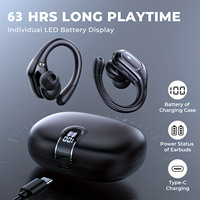 Les nouveaux écouteurs True Wireless 5.4 sont confortables à porter, ce qui permet d'appeler et d'écouter de la musique HI-FI Music Experiens