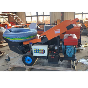 Bomba de Concreto Pequena Para Coluna de Construção Bomba Elétrica de Argamassa Para Transporte de Concreto - Product Image 4