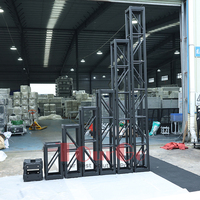 Iluminación para eventos Cabina de DJ Marco de aluminio 5 pies 8 pies 10 pies Tomcat Thomas Box Truss Display 305mm Bolt Truss