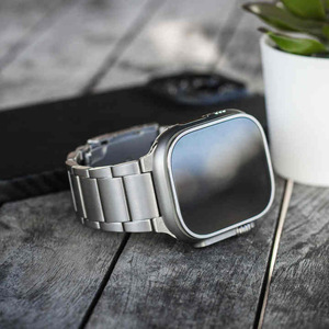 <span class=keywords><strong>Bracelet</strong></span> de montre pour <span class=keywords><strong>Apple</strong></span> <span class=keywords><strong>Watch</strong></span> <span class=keywords><strong>Ultra</strong></span> Titanium Band 49mm, <span class=keywords><strong>Apple</strong></span> <span class=keywords><strong>Watch</strong></span> <span class=keywords><strong>Ultra</strong></span> Titanium Band Remplacement pour iWatch Series 8 - Product Image 6