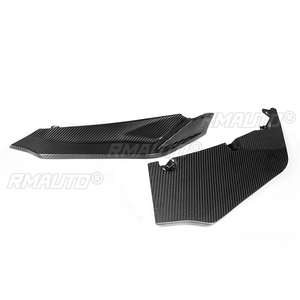 Dry Carbon Fiber <b>Car</b> Front Bumper Spoiler Lip Splitter Body Kit Bumper Lip Chin <b>Diffuser</b> Guard for BMW G80 G82 G83 M3 M4 2021- - Product Image 4