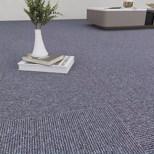 Sang trọng thương mại văn phòng gạch Thảm 50x50 vuông hiện đại phong cách âm thanh cách nhiệt Máy làm giá thấp giá rẻ sàn gạch - Product Image 1