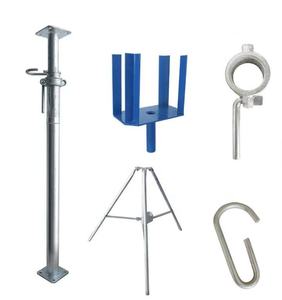 Q235 Heavy Duty Telescopic Steel Prop acrow đạo cụ shoring Jack giàn giáo puntales thang & giàn giáo bộ phận - Product Image 5