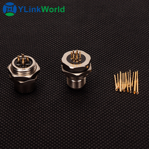 Nhà máy sản xuất đầu nối chất lượng cao, tùy chỉnh, loại đực cái, chân tiếp điểm, chốt, chốt lò xo bằng đồng thau - Product Image 5