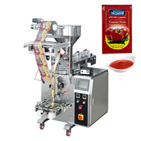 Machines de remplissage quantitatif automatique pour sachets plastiques de pâte, ketchup, mayonnaise, confiture, sauce chili, sauce au miel