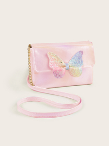 Custom Pu Women's Shoulder Bags Stadium Approved Waterproof <strong>Handbag</strong> for Travel Fashion <strong>Sequin</strong> Bow Crossbody Bags - Product Image 3