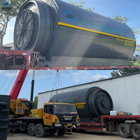 Máquina de Pirólisis de Plástico para Convertir Desechos de Plástico, Neumáticos y Lodos de Perforación Petrolera en Combustible