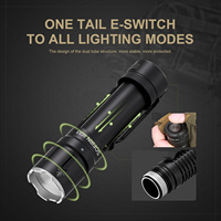 Linterna EDC Sofirn SC33 de 5200LM, Recargable por USB C, Alto Lumen, XHP70.3 HI, Batería 21700, Potente Linterna con Controlador de Potencia