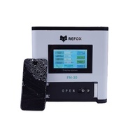 Machine à plastifier de bureau 3 en 1 REFOX FM-30, séparateur d'écran LCD et éliminateur de bulles, compresseur d'air et pompe à vide intégrés