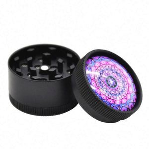 Hot Selling 30*22mm Zinc Alloy 3 Parts <b>Herb</b> <b>Grinder</b> 3D Mini Tobacco <b>Grinder</b> Crusher <b>Grinder</b> - Product Image 2