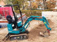 CHINES FAMOUS BRAND SWE08B Mini pelleteuse | Moteur Yanmar 7,2 kW | Largeur 750mm | Certifié EU Tops | Changement rapide