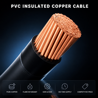 Cable Eléctrico Marino de Alta Tensión THHN THWN, Conductor de Cobre, Aislamiento de PE, Revestimiento de PVC, Calibres 8, 10, 12, 14 AWG