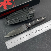 Couteau de poche pliant de survie M390 en acier pour le camping en plein air avec couteau tactique d'autodéfense