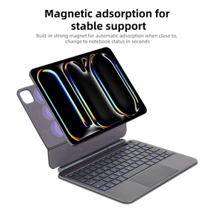 Ốp lưng từ tính cho <span class=keywords><strong>iPad</strong></span> thế hệ thứ 10, Air 11 inch, A16 M3 Pro 11, M4 Pro 12.9, 13 inch, hợp kim nhôm, kèm bàn phím Magic - Product Image 2