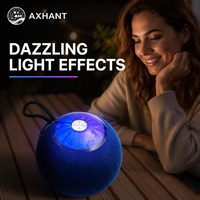 OEM/ODM Nouvelle Enceinte Portable Mini 5W RGB V5.3 Étanche IPX4 Son Hi-Fi Basses Puissantes Sans Fil pour Fêtes et Scènes Extérieures