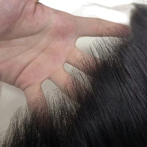 HD 정면 폐쇄 13x4 13x6 4x4 5x5 HD 스위스 그물 진짜 곱슬 스타일에 대한 레미 헤어 가발 - Product Image 5