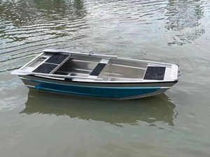 เรืออลูมิเนียมทรงวีขายดี พร้อมใบรับรอง CE สำหรับการตกปลา - Product Image 5