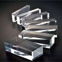 Plaque en acrylique coulé 1220x2440mm 4x8ft 2mm 3mm 5mm PMMA Plexiglas transparent pour découpe laser
