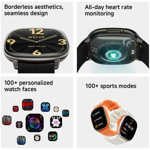 Reloj Inteligente HD17 Air con Pantalla AMOLED Redonda, Correa de Silicona, Resistente al Agua IP67, GPS, Carga Inalámbrica, Asistente de Voz con IA - Product Image 3