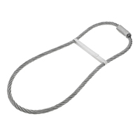 WS21 Élingues de câble métallique sans fin Construction de torons ronds continus pour le levage aérien et le gréement à usage intensif