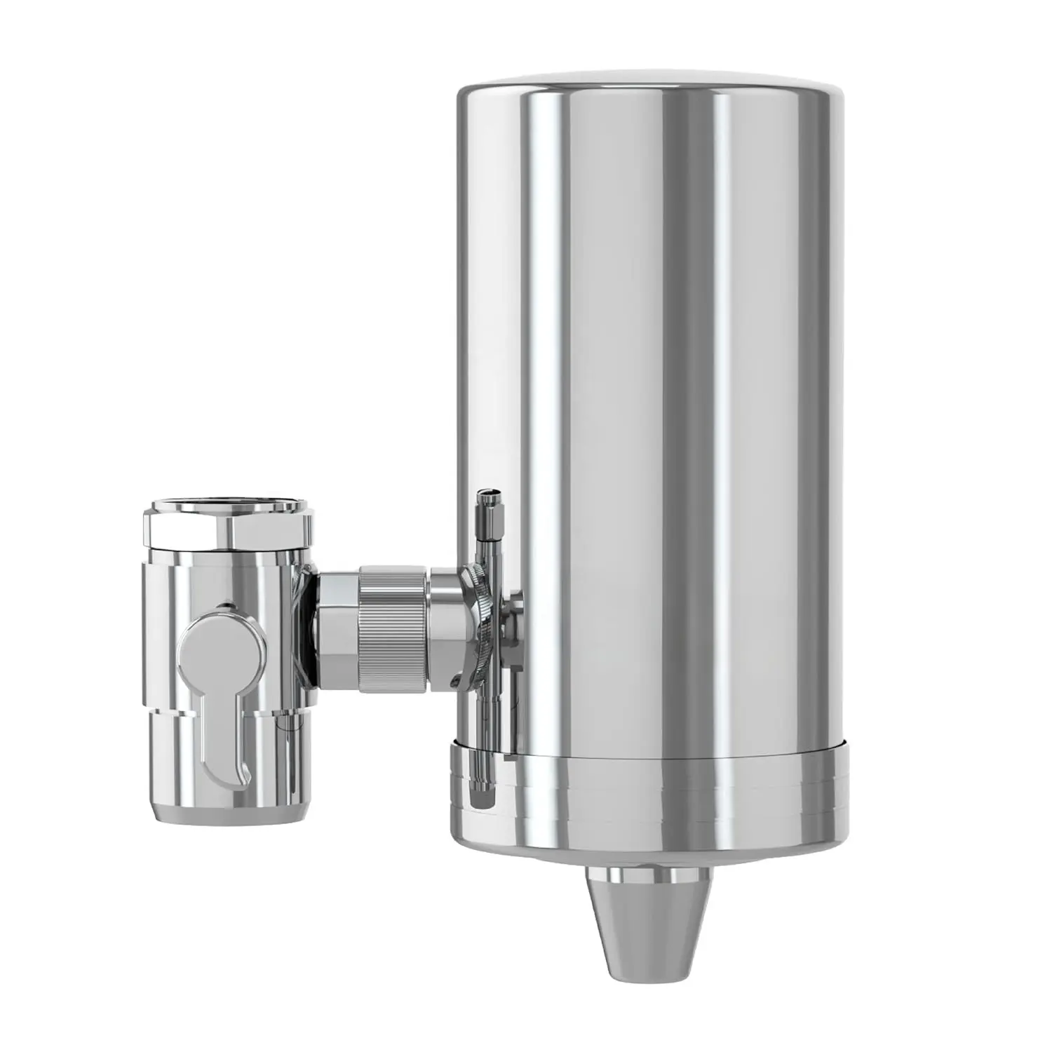 Stainless Steel Faucet filter with 5 micron CARBON BLOCK and KDF with ANTI SCALE FILTER lead removal filter