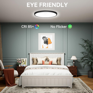 Plafonnier LED <span class=keywords><strong>Livarno</strong></span> à montage en surface ETL, 3 CCT, avec détecteur de mouvement, 40W, 24W, 18W - Product Image 2