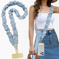 Cordon de téléphone portable pour femme, collier anti-perte avec logo personnalisable, design créatif, fabriqué en Chine