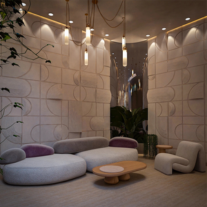 Estación de Barbería al por Mayor con Espejo LED y Muebles de Salón de Belleza para Servicio de Diseño de Interiores de Salones de Belleza - Product Image 5