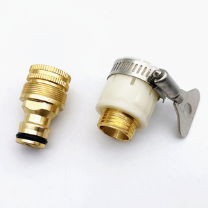 Brass Water Hose Connector 4mm Male Thread Quick Connect <b>Car</b> <b>Washer</b> Accessory - Product Image 4