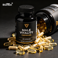 Extrait Pur de Horny Goat Weed, Mélange de Nutriments, Contient des Capsules Pratiques pour la Vitalité Masculine, pour le Maintien de la Condition Physique Quotidienne