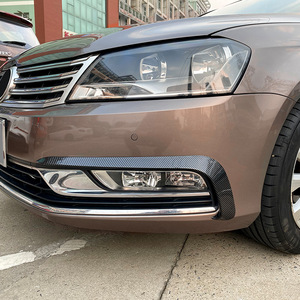 Volkswagen Magotan B7 2011-2015 Front Windshield Decal Piano Black Carbon Fiber Texture ABS Car Deflector - Product Image 1