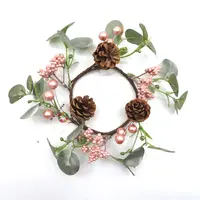 Künstliche Magnolien blatt kränze der Weihnachten für Haustür