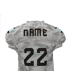 Meilleurs maillots de football américain personnalisés unisexes pour adultes, respirants, de haute qualité, écologiques, en polyester, sublimation, vente en gros - Product Image 6