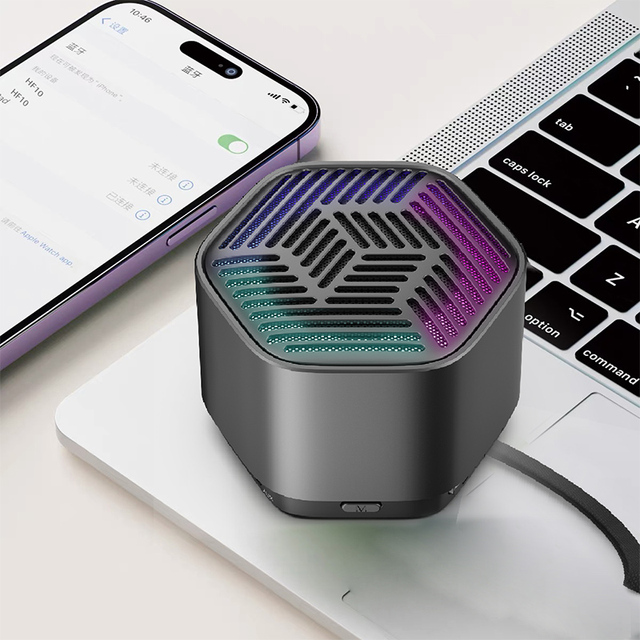 Hot Selling Portable HF10 Wireless Bamboo Speakers Wireless FM Radio Mini Super Bass Speaker
