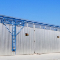 Nouveaux fours de séchage du bois pour palettes en bois et bois lamellé-collé, capacité de 30 à 100 m³