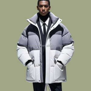 Coupe-vent grande taille imperméable chaud doudounes Parka chasse en plein air pour hommes manteaux Puffer Bomber Parka <span class=keywords><strong>Ski</strong></span> hiver bouffant - Product Image 4