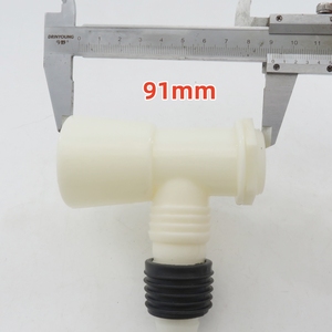 Máy giặt bằng nhựa Khớp nối sàn Ống thoát nước ba chiều Ống thoát nước ngăn chặn tràn nước Nhà vệ sinh haocj - Product Image 4