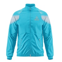 Veste coupe-vent de course à pied imperméable personnalisée Veste unisexe à col montant et fermeture éclair pour hommes, de randonnée en plein air légère