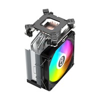 Nouveau Refroidisseur d'Air CPU Y400D 2026 avec Heatpipe, LED RGB, Ventilateur à Roulement Fluide et Radiateur à Affichage Numérique pour Boîtier d'Ordinateur